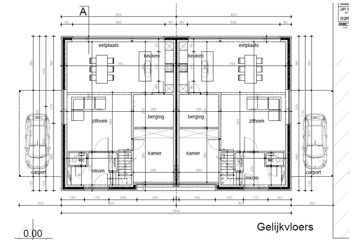 plan gelijkvloers